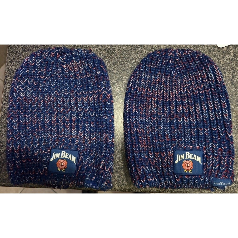 1pair (two) Chicago Cubs Baseball (Fan Entry To Wrigley Knitted Hats)